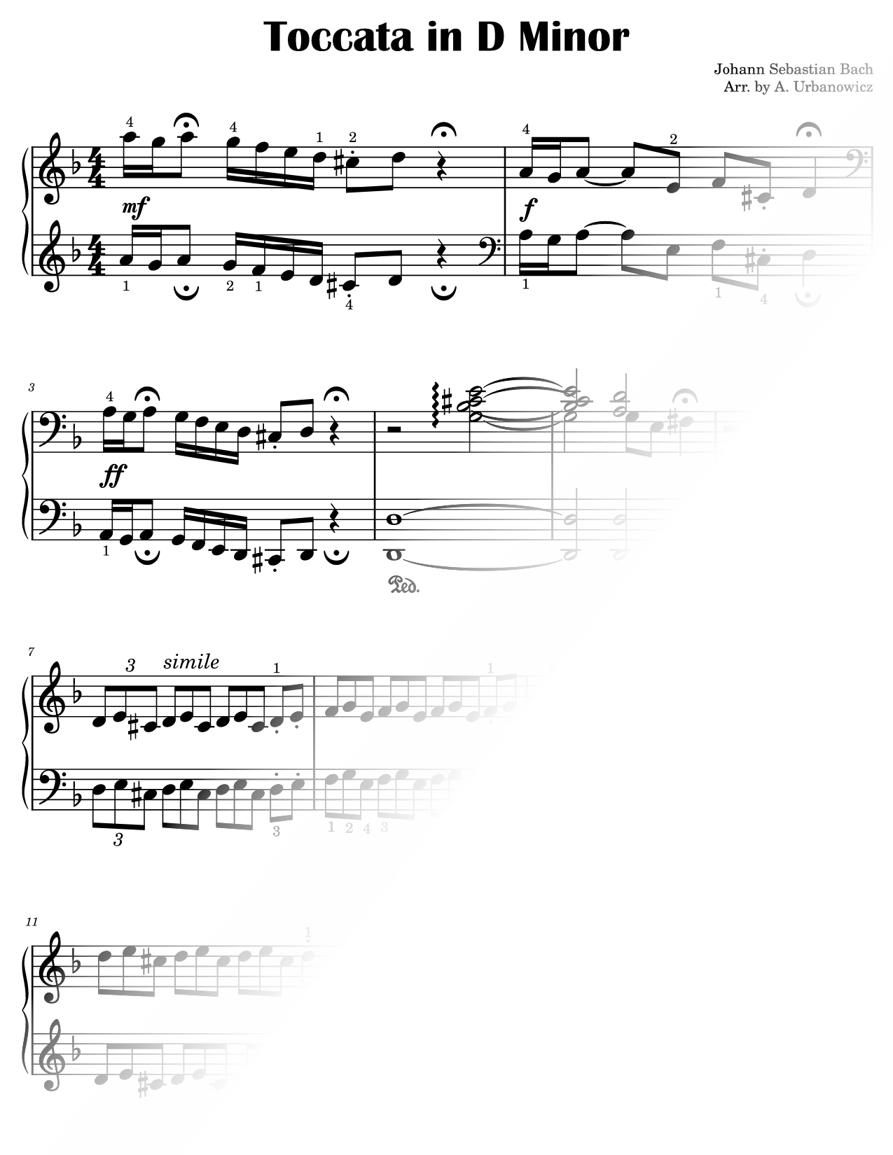 Toccata in D Minor