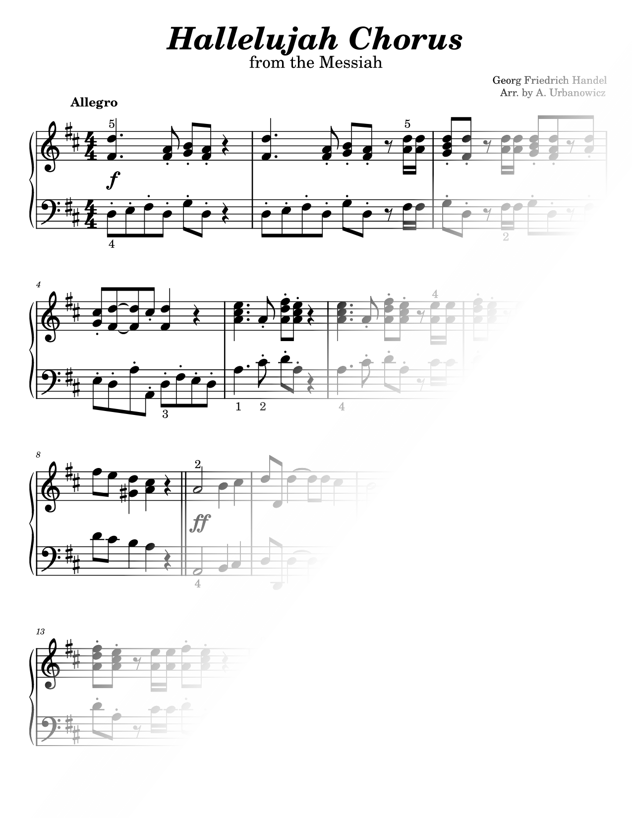 Hallelujah Chorus