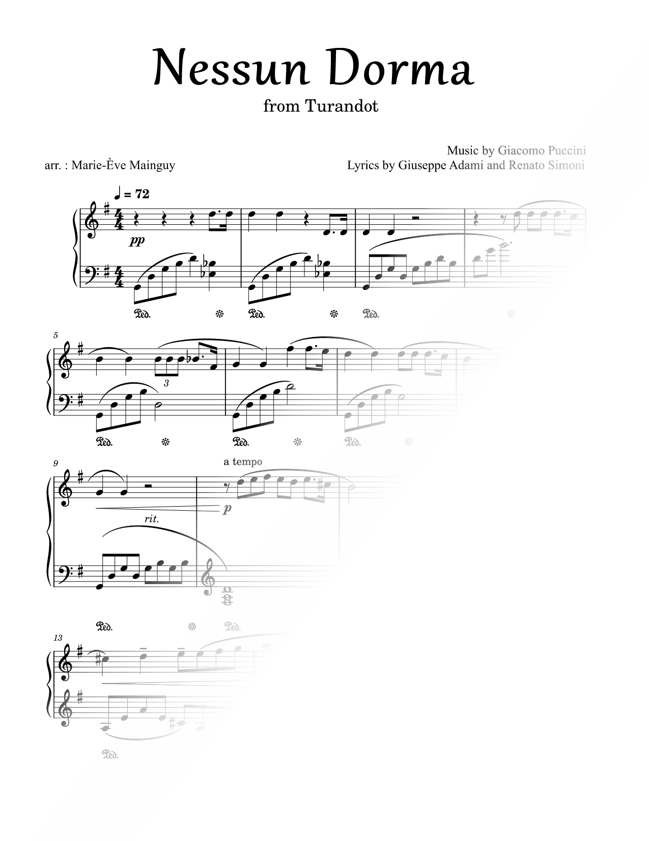 Nessun Dorma