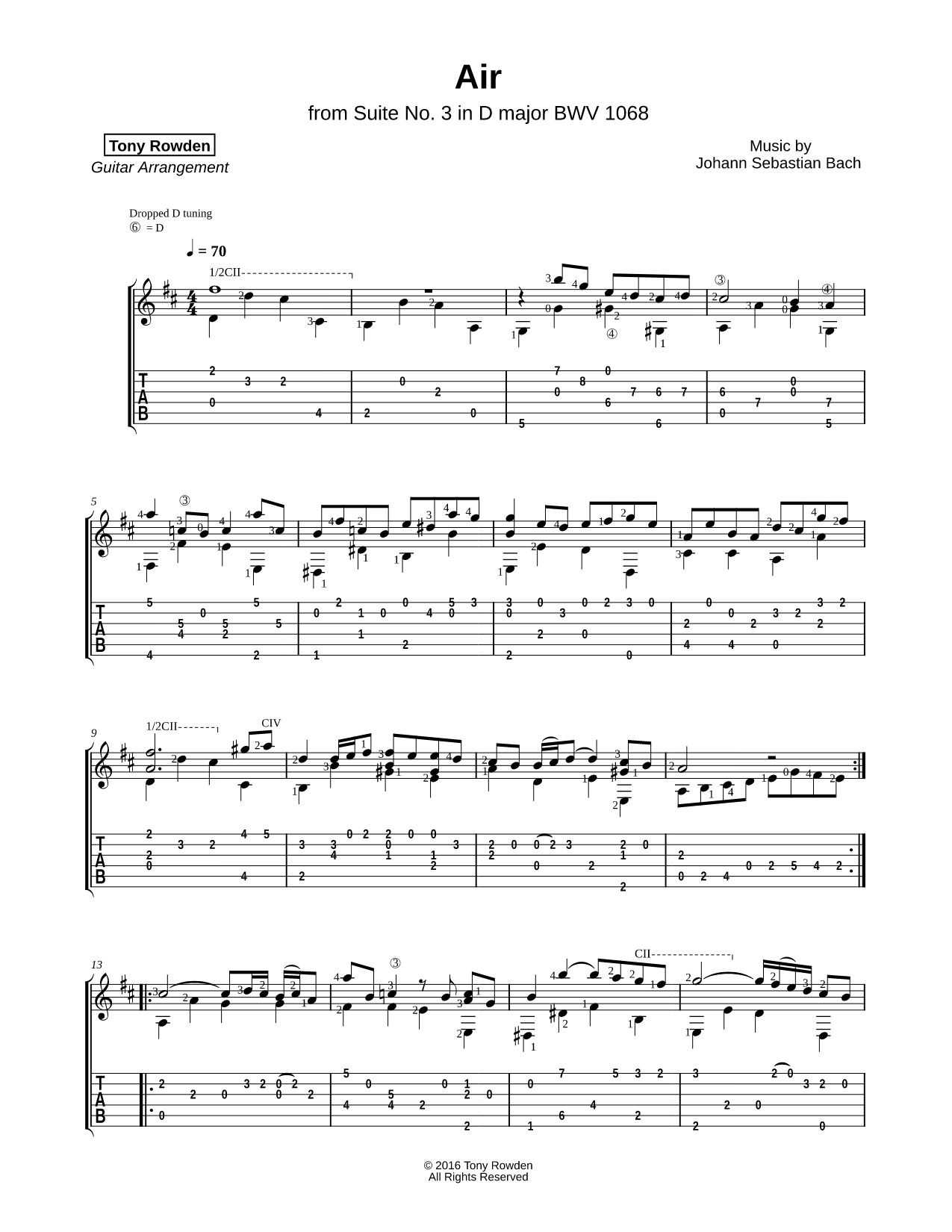 Air on the G String