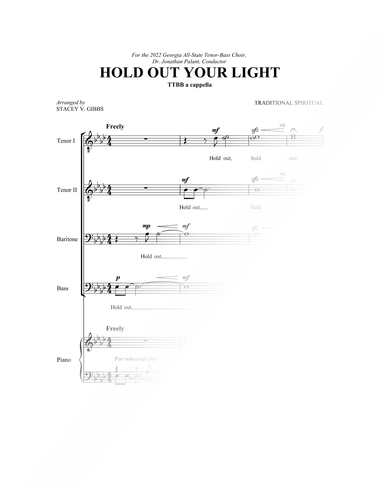 Hold Out Your Light