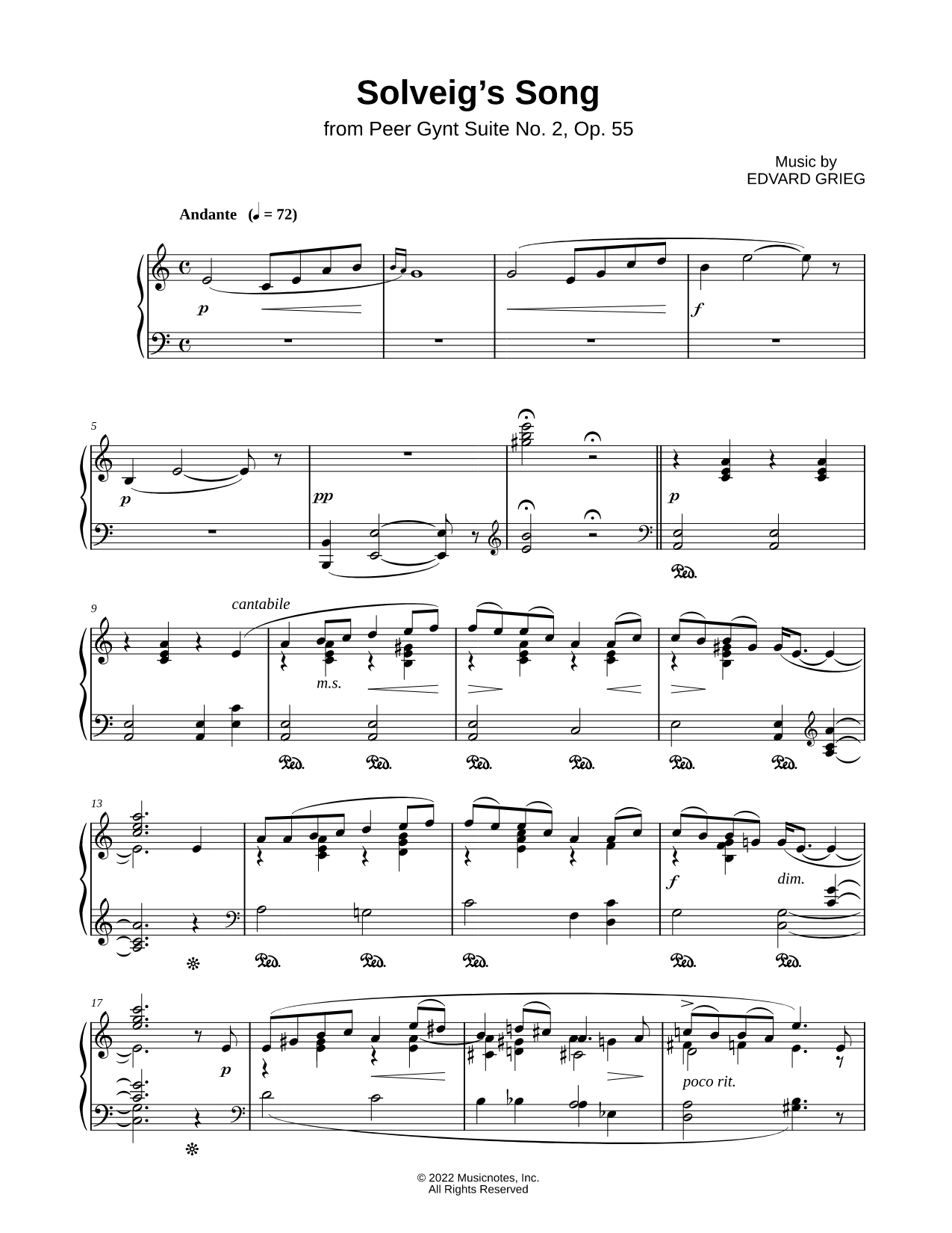 Solveig's Song