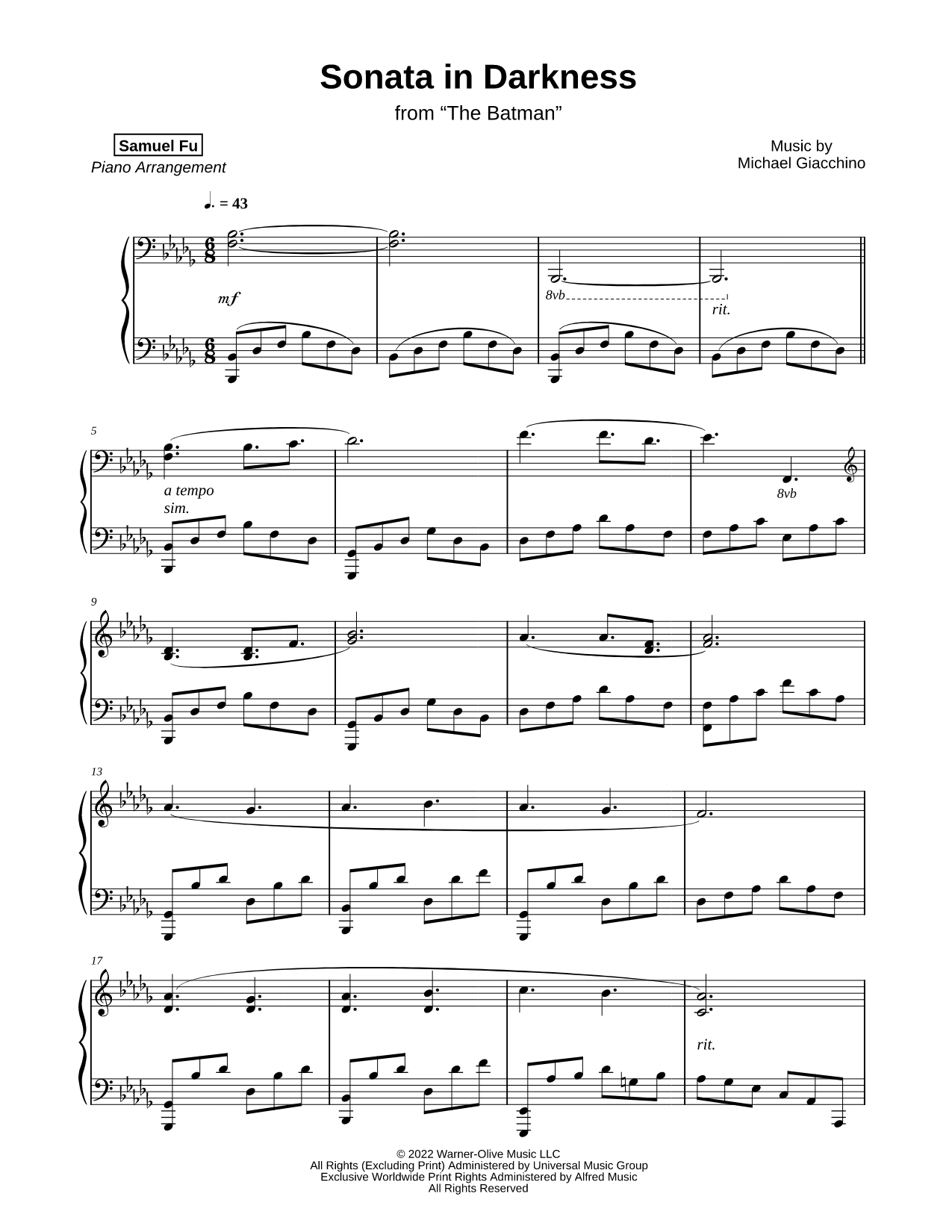 Sonata in Darkness