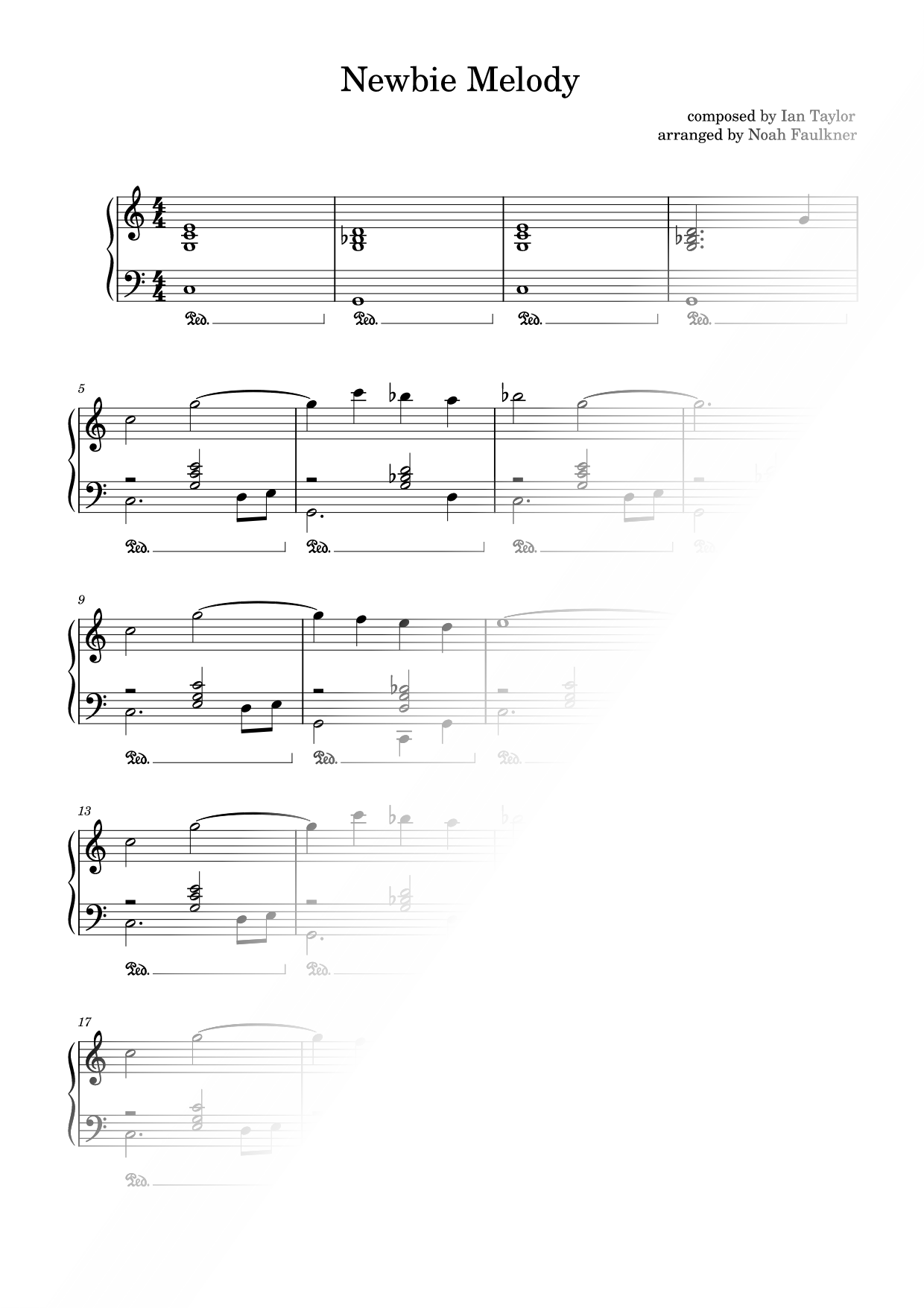 Newbie Melody