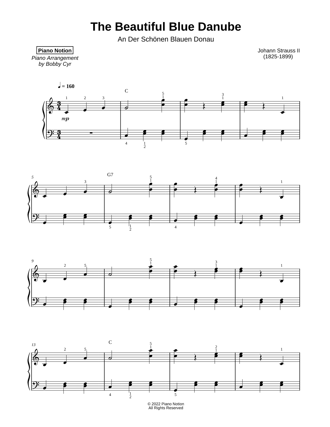 The Blue Danube Waltz