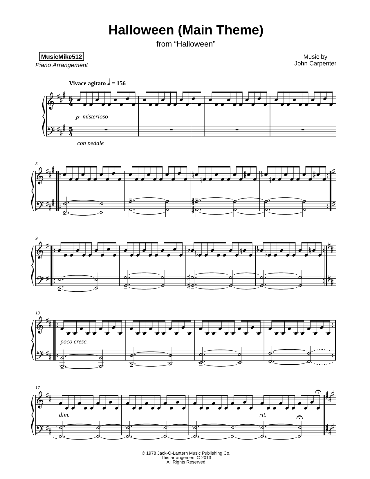 Halloween (Main Theme)