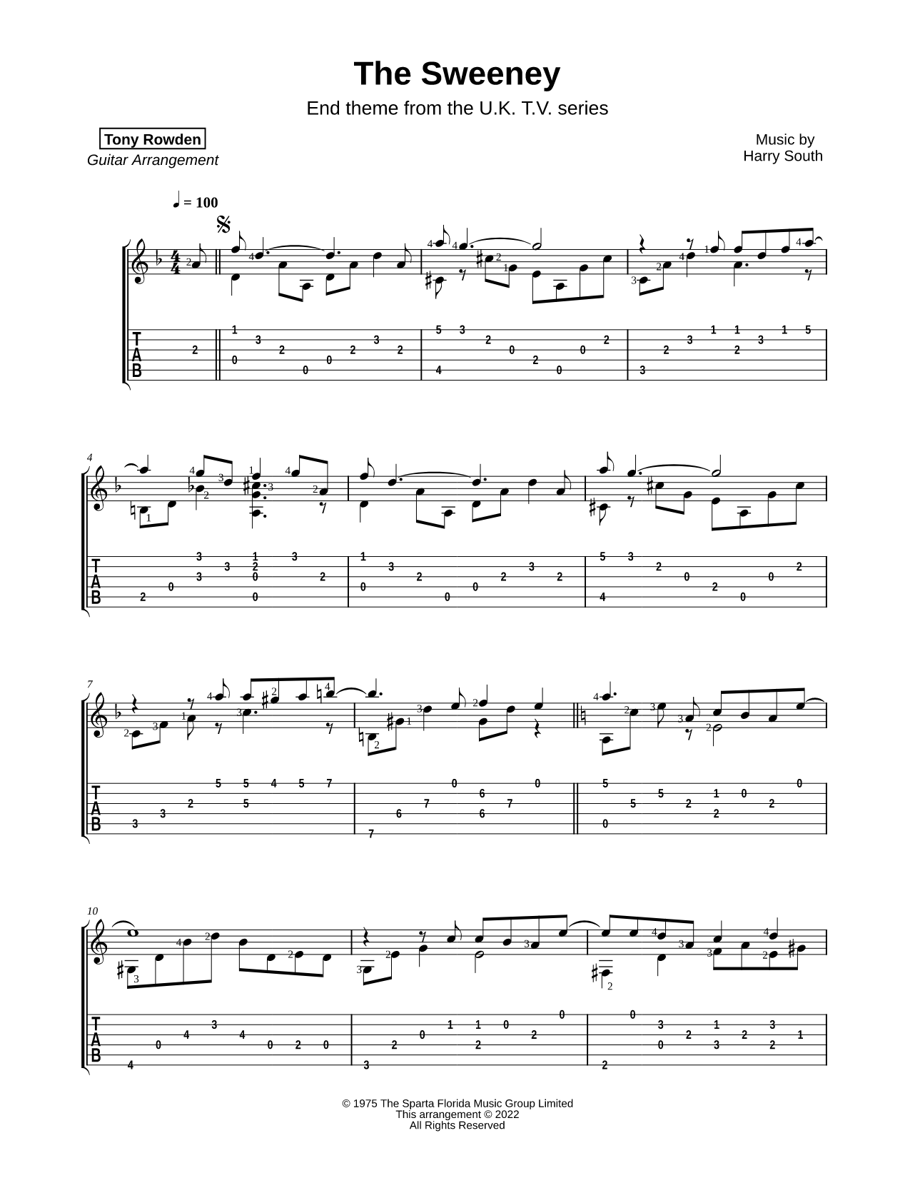 Theme from The Sweeney