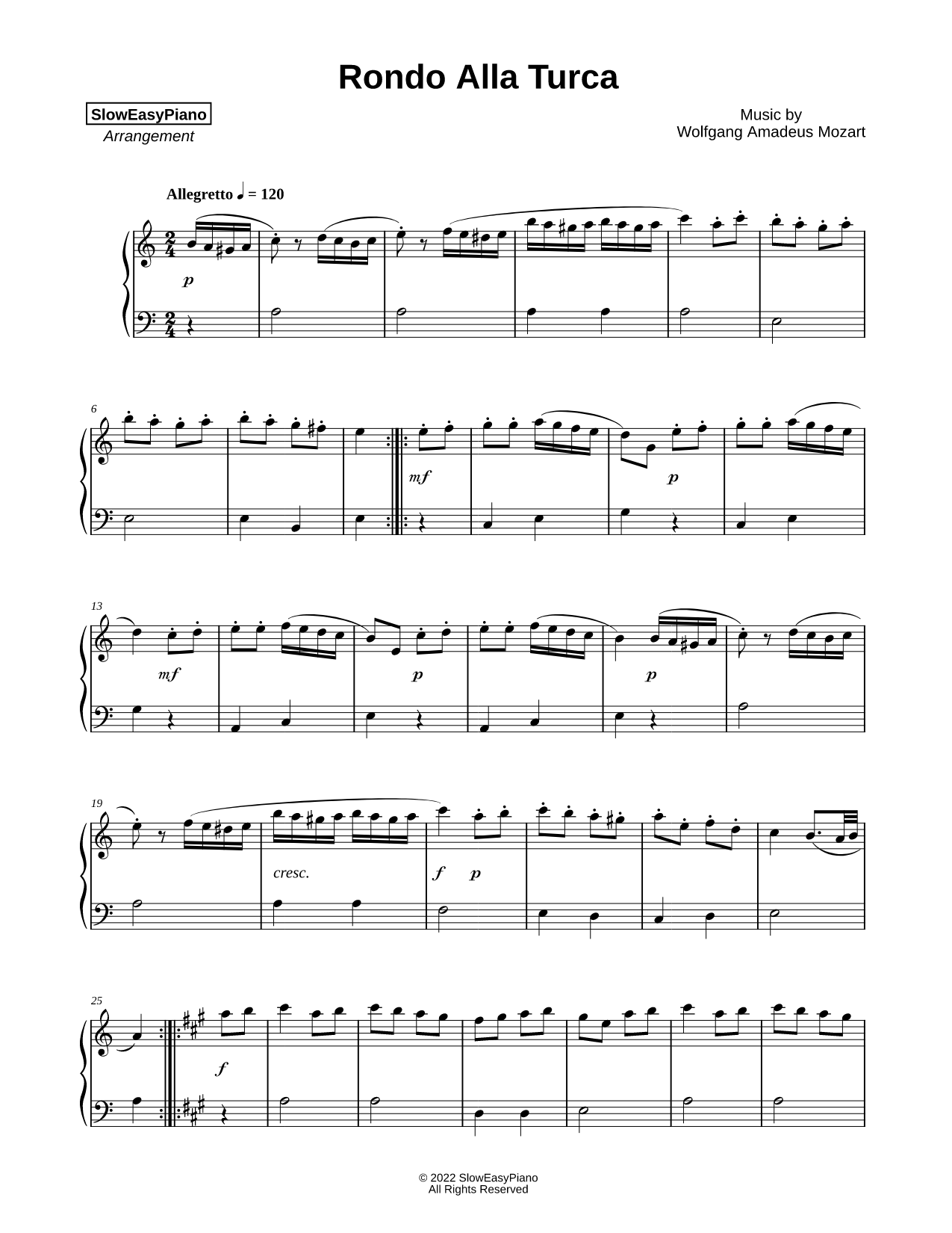 Rondo Alla Turca