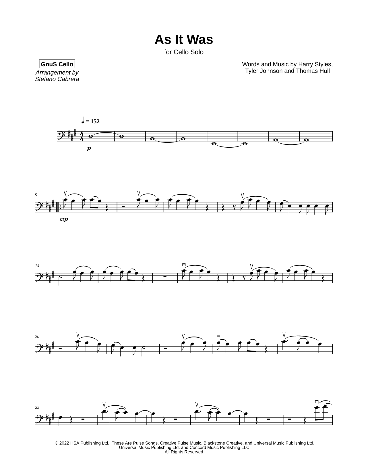 As It Was