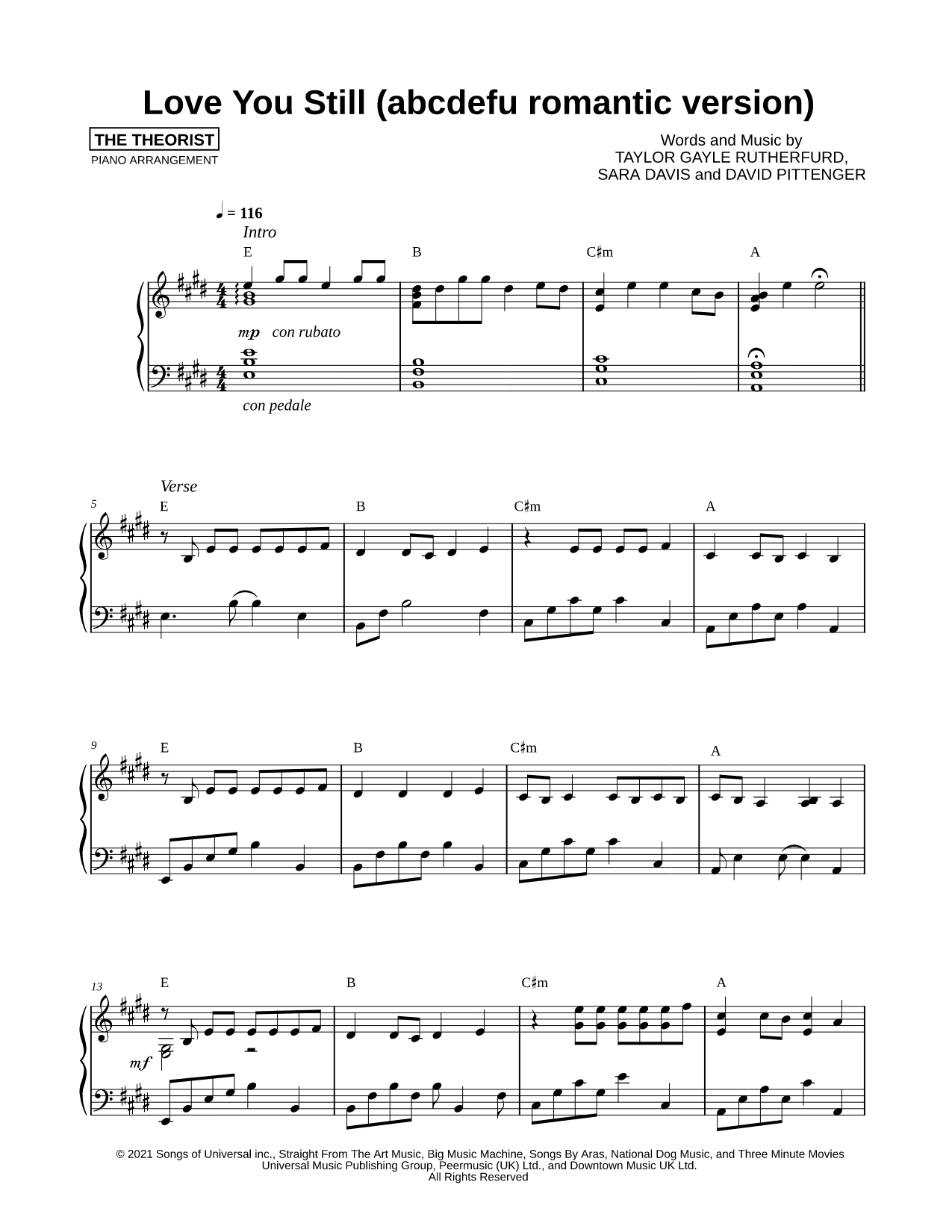 Love You Still (abcdefu romantic version)