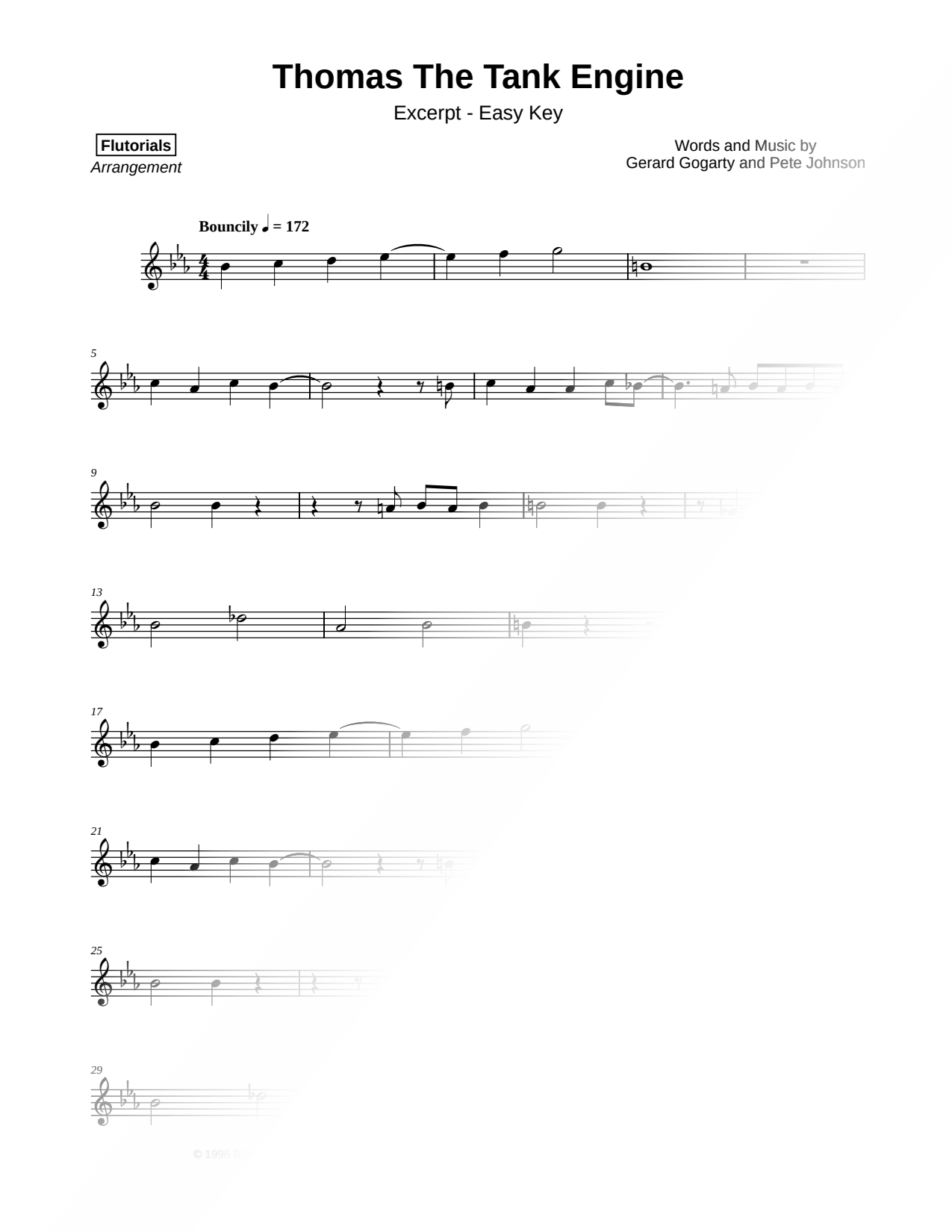 Thomas the Tank Engine [excerpt - easy]