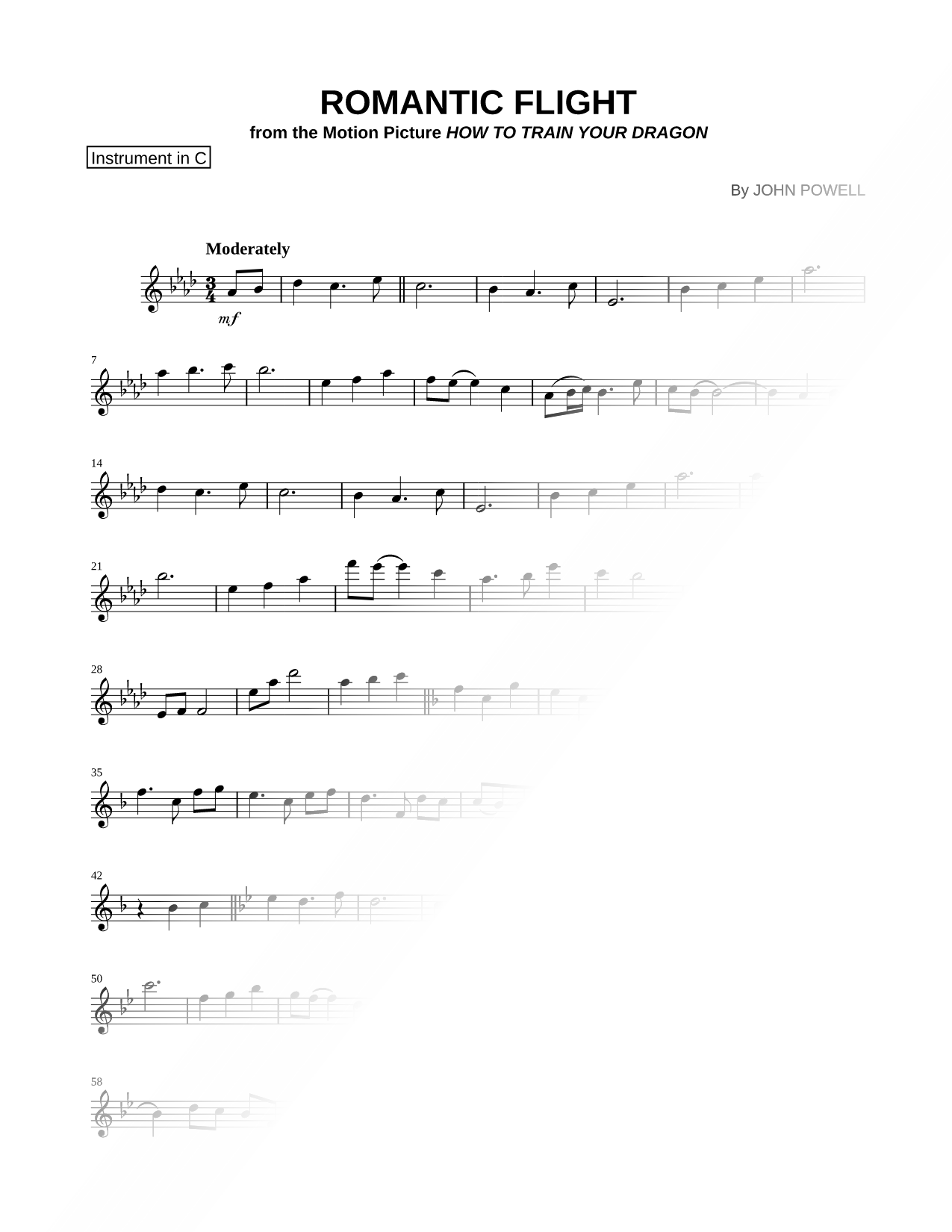 Romantic Flight - C Instrument