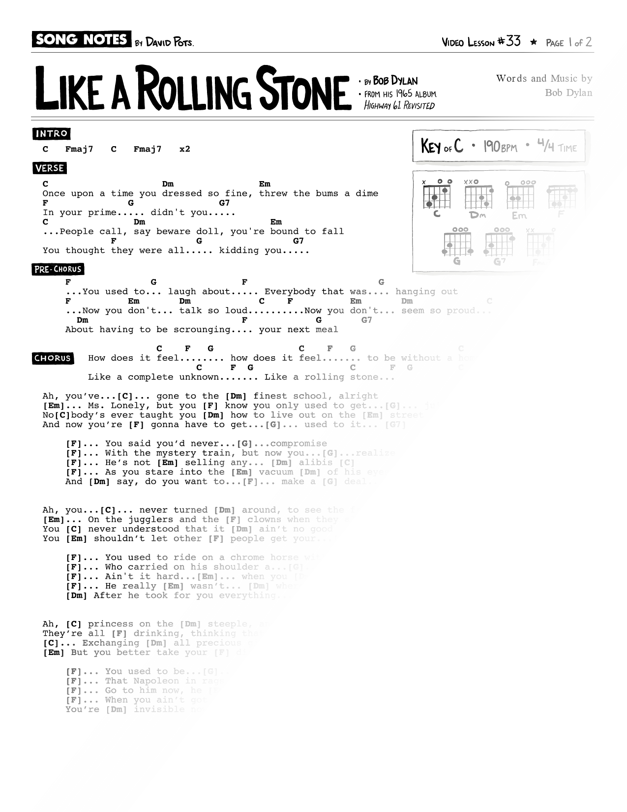 Like a Rolling Stone