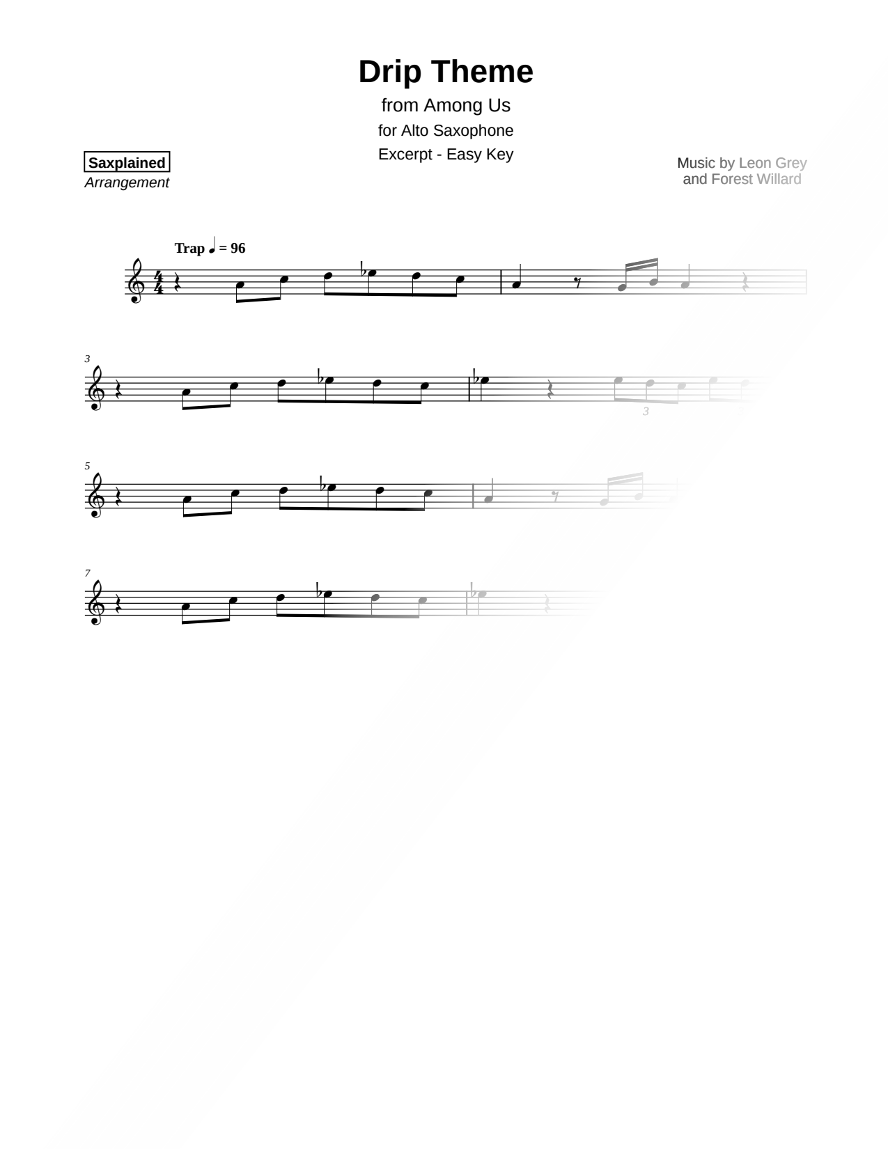 Drip Theme [excerpt - easy]