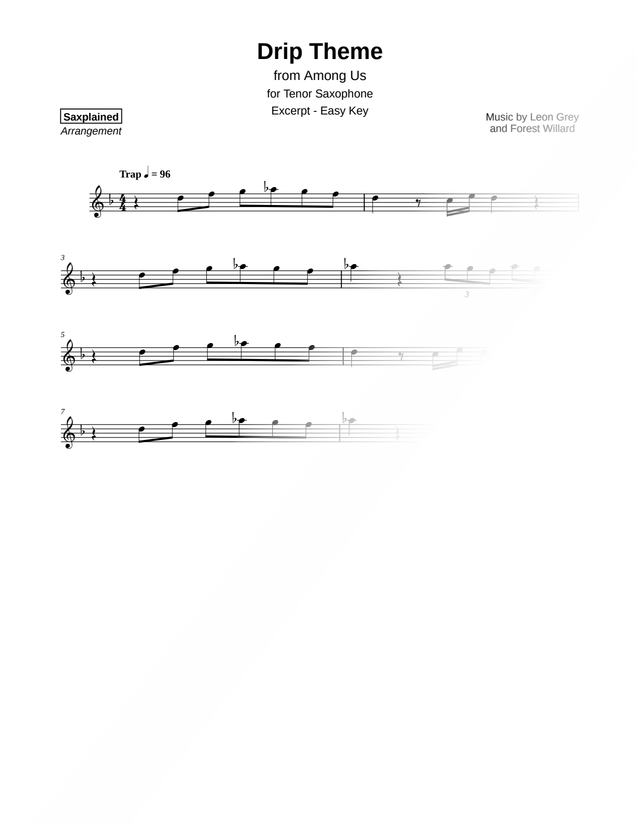 Drip Theme [excerpt - easy]