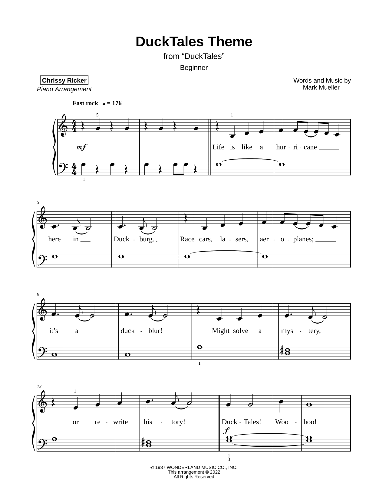 DuckTales Theme [beginner]