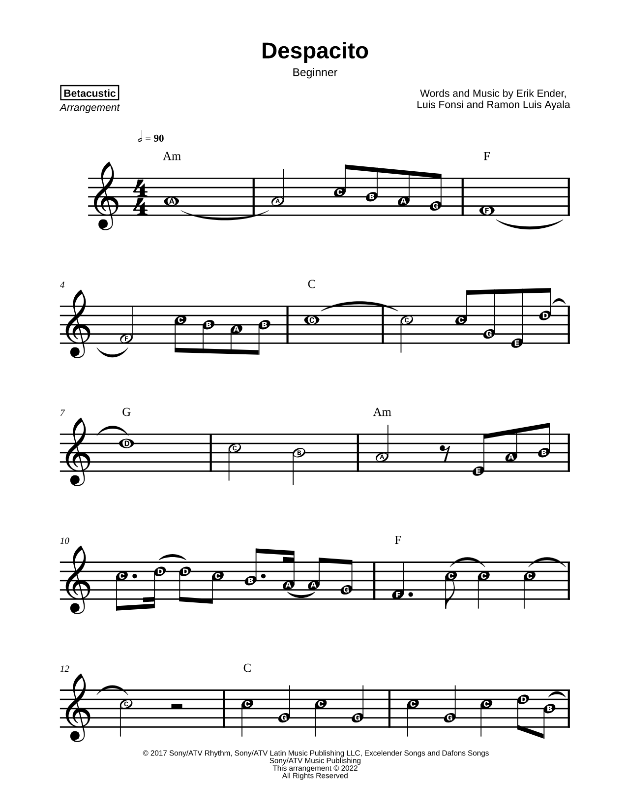 Despacito [beginner]