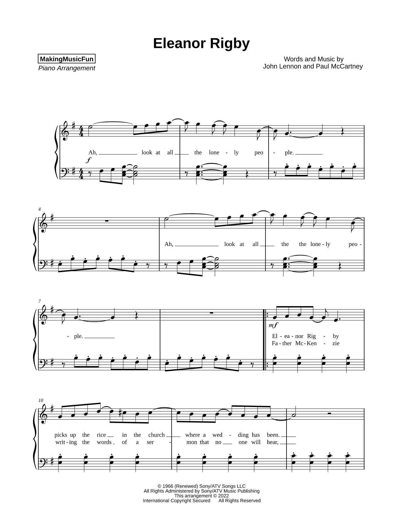 Eleanor Rigby