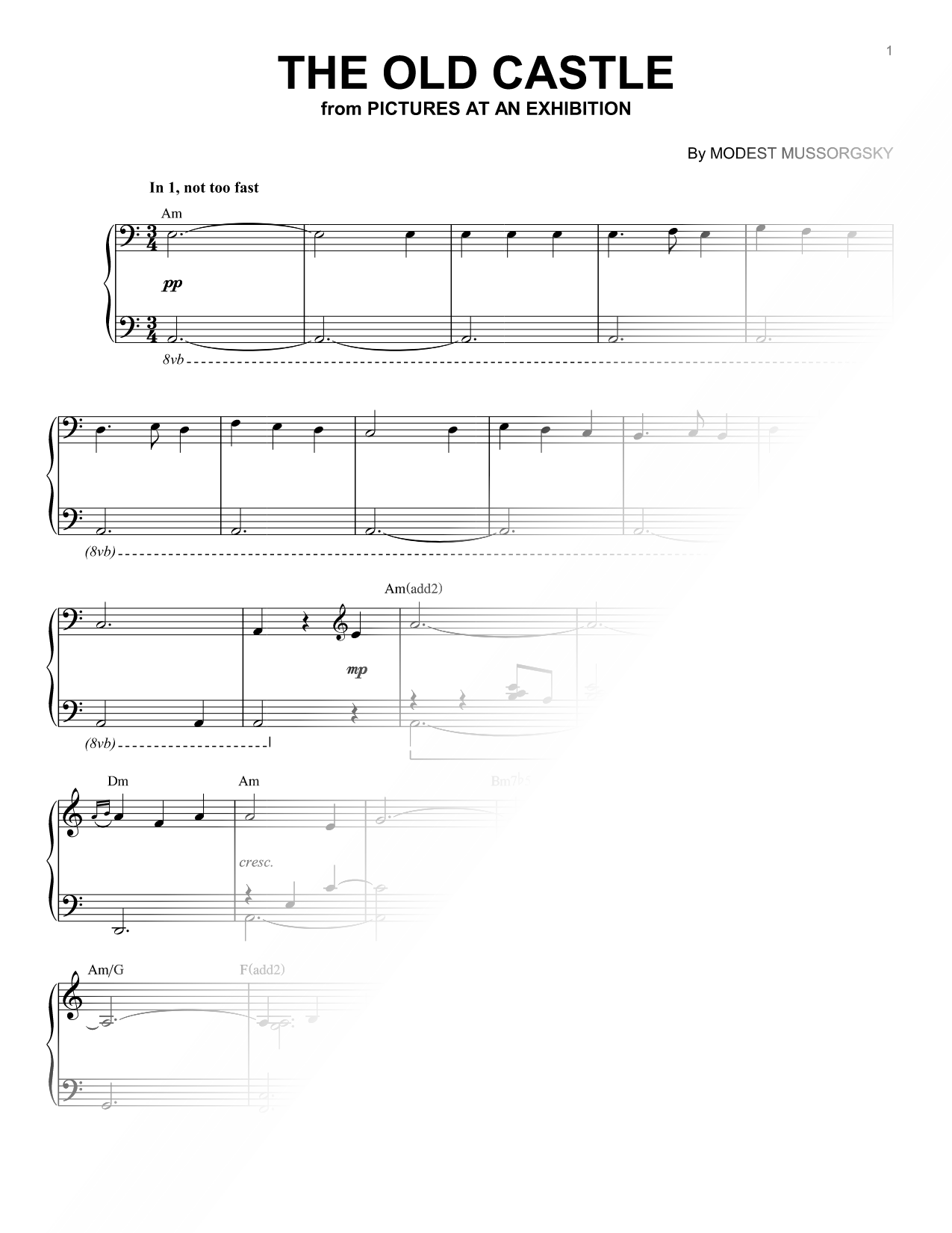 The Old Castle [jazz version]