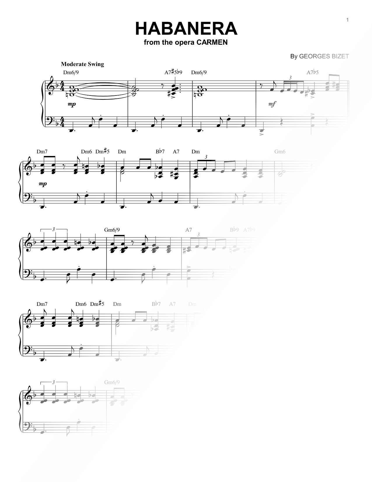 Habanera [jazz version]