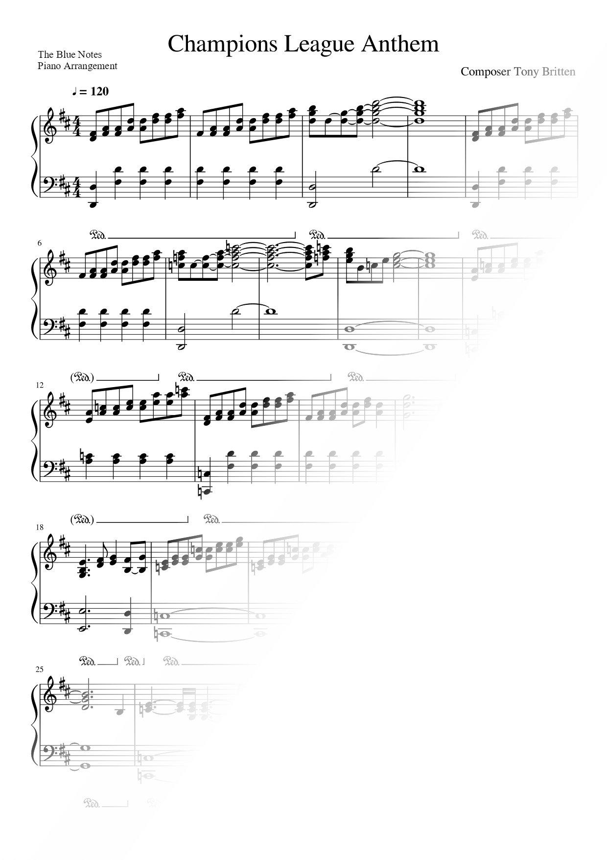 UEFA Champions League Anthem