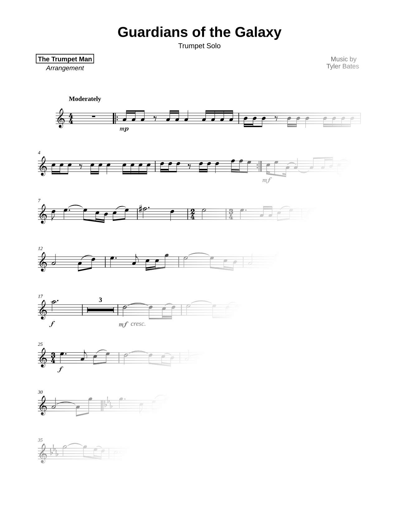 Main Theme from Guardians of the Galaxy