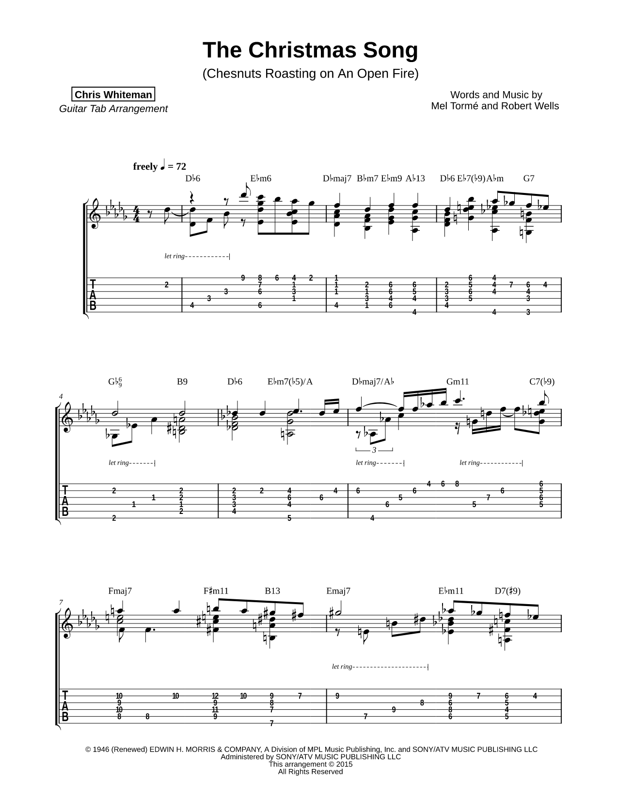 The Christmas Song (Chestnuts Roasting on an Open Fire)