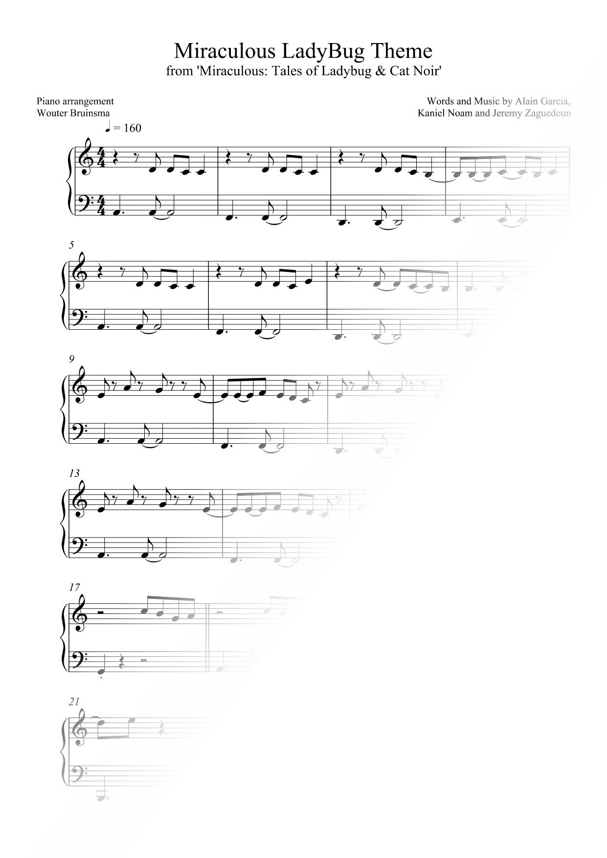 Miraculous Ladybug Theme [2 hands]