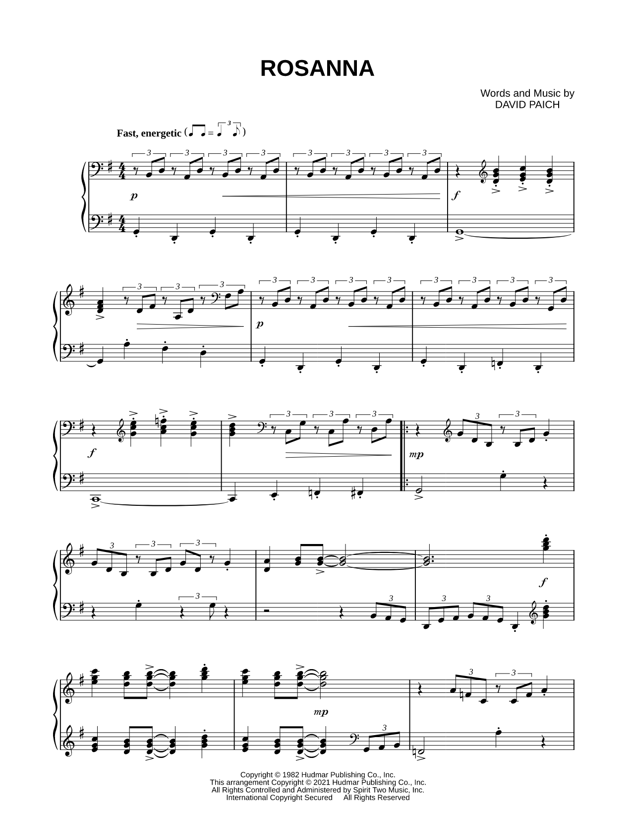 Rosanna [classical version]