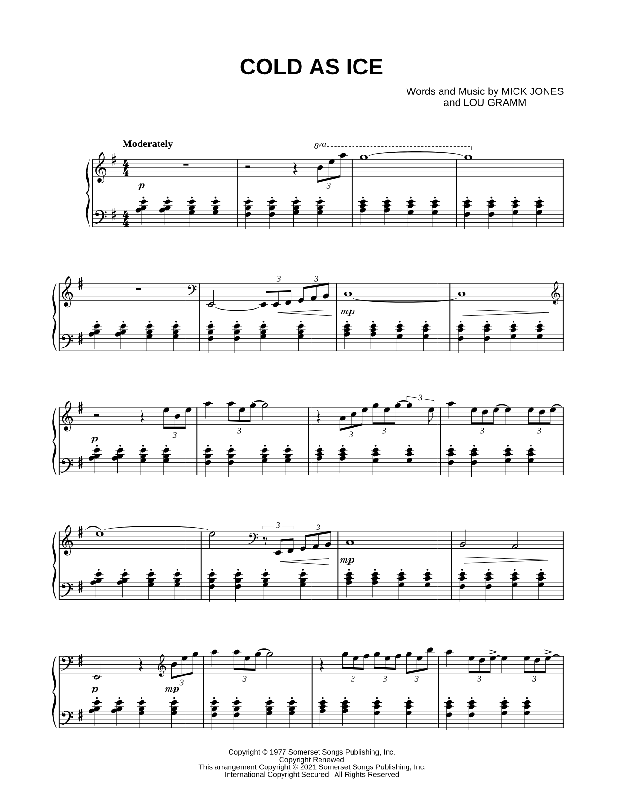 Cold as Ice [classical version]