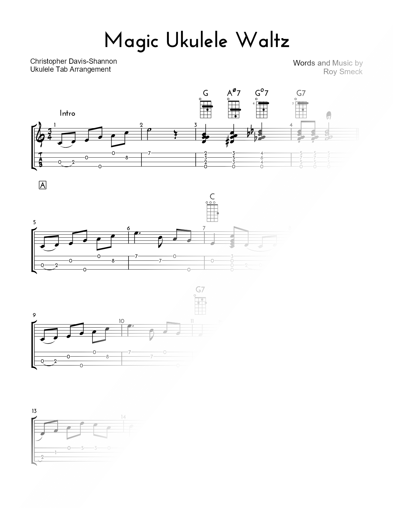 Magic Ukulele Waltz