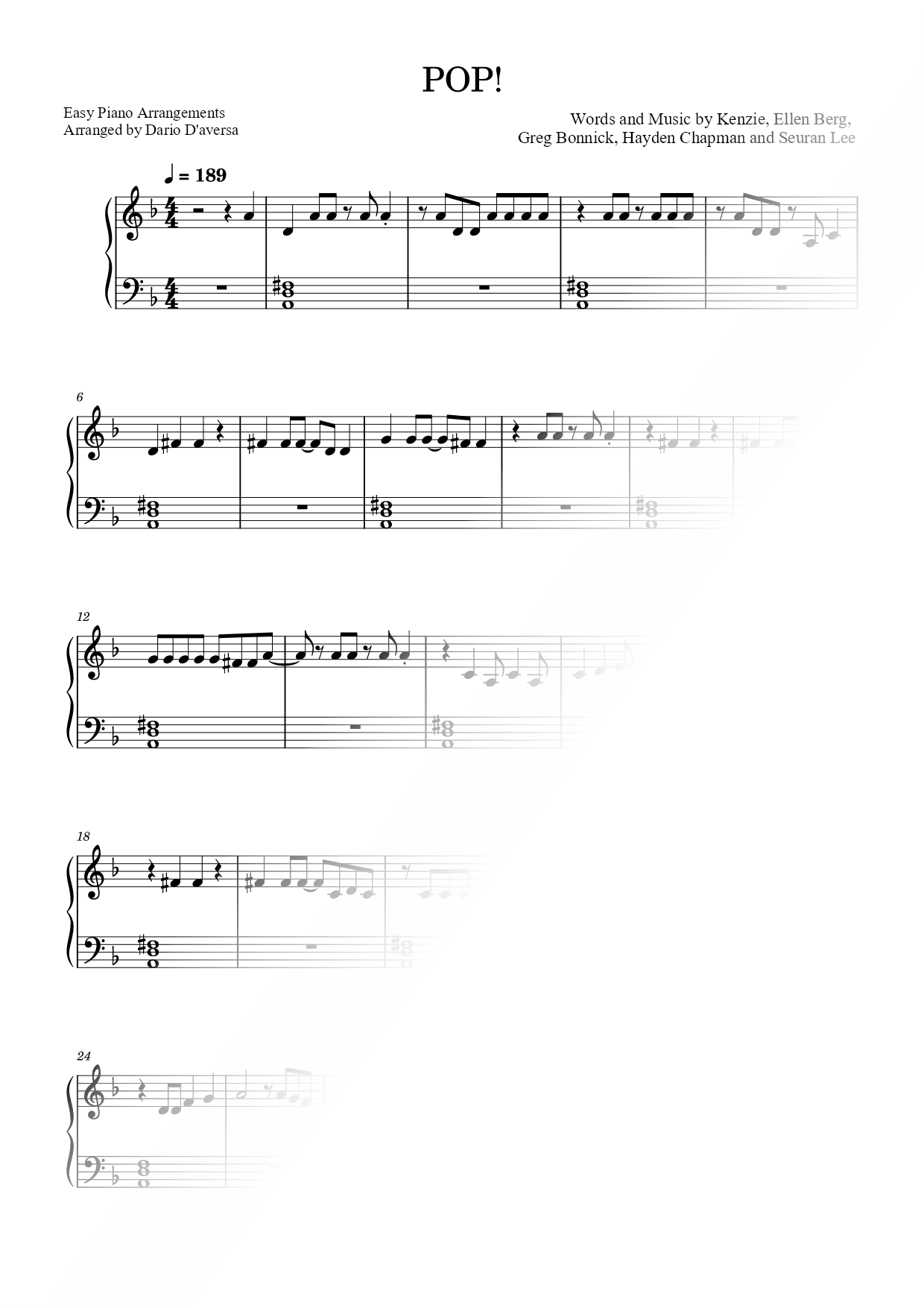 POP! [easy]