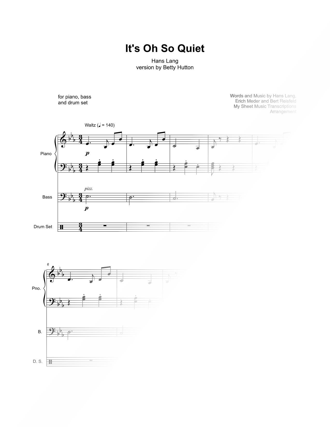 It's Oh So Quiet (Betty Hutton)
