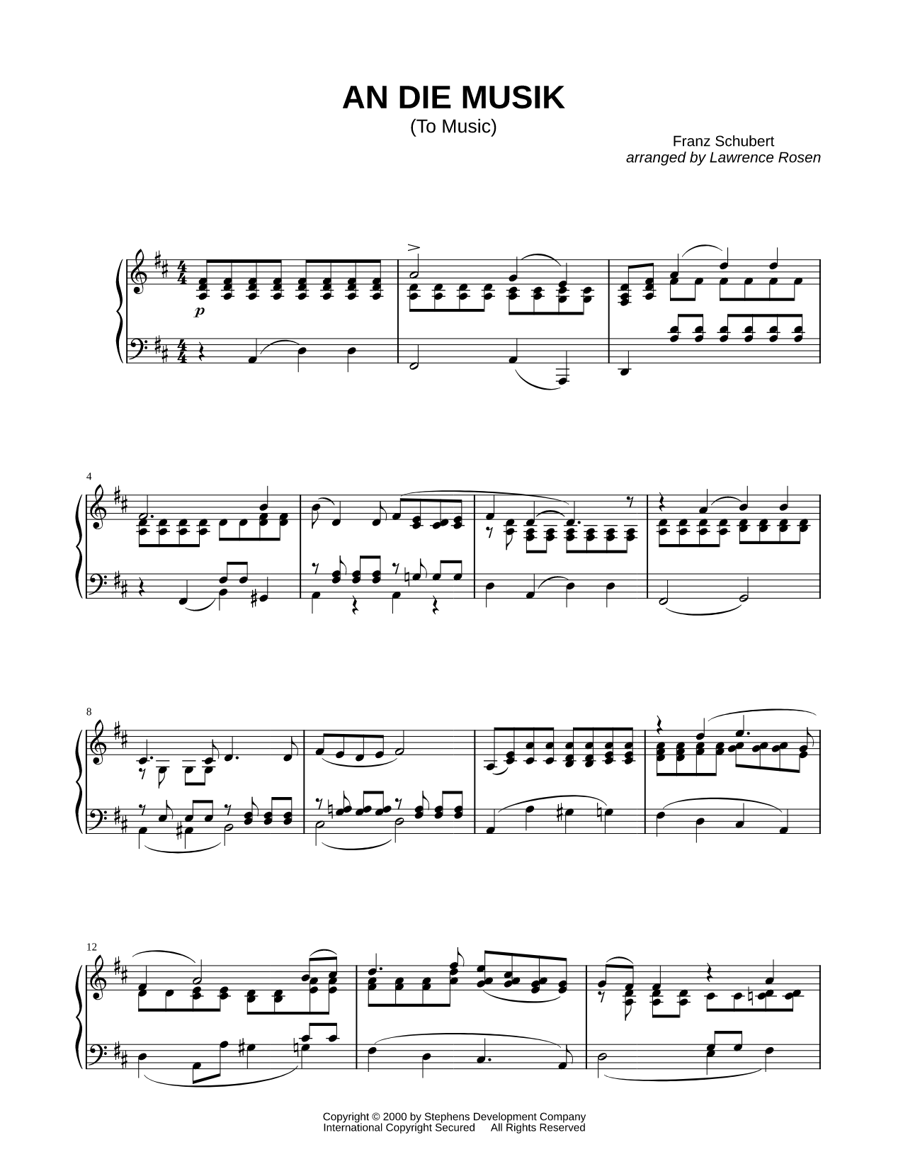 An die Musik
