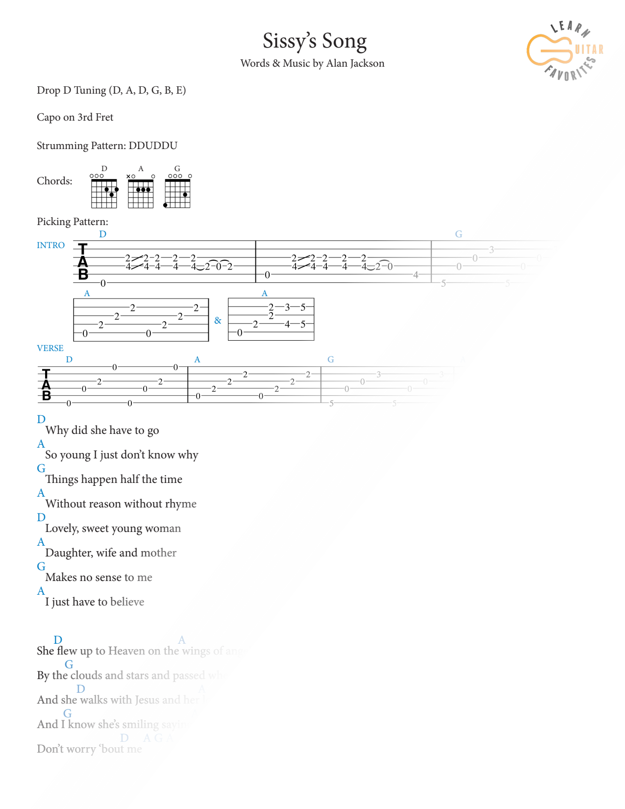 Sissy's Song