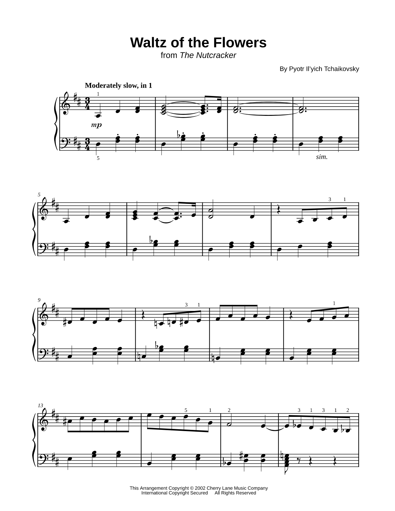 Waltz of the Flowers