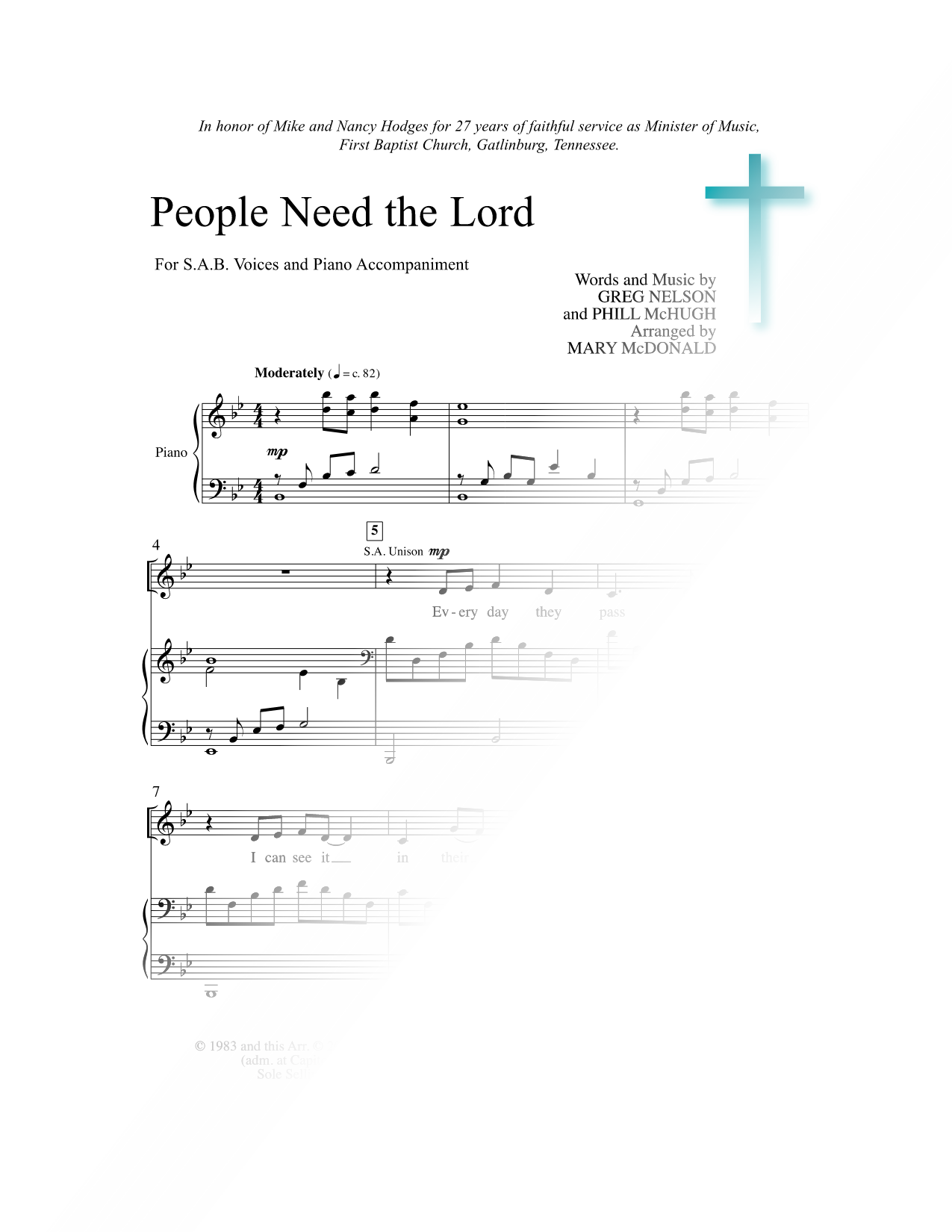People Need the Lord