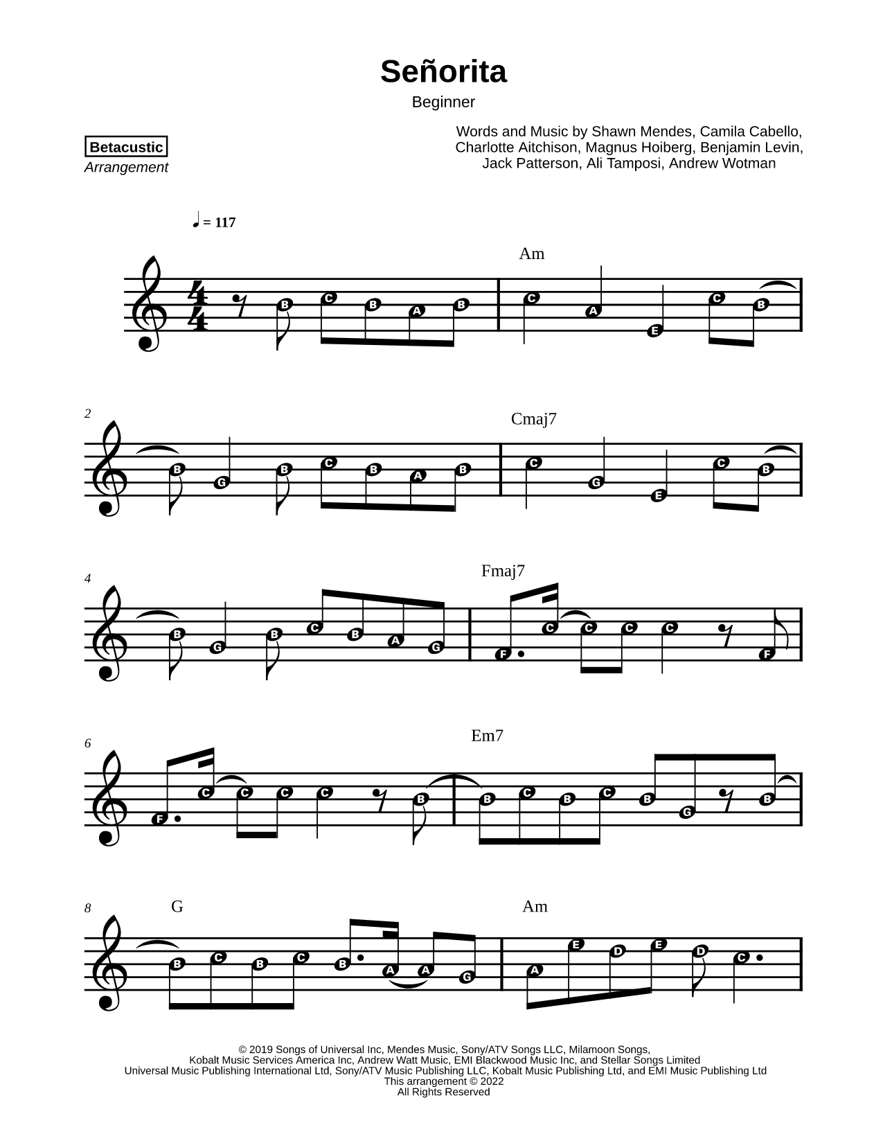 Señorita [beginner]