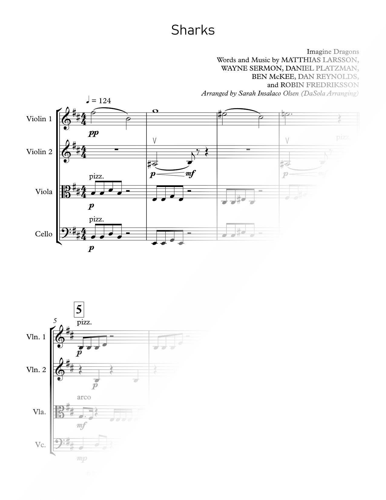 Sharks [B minor version]