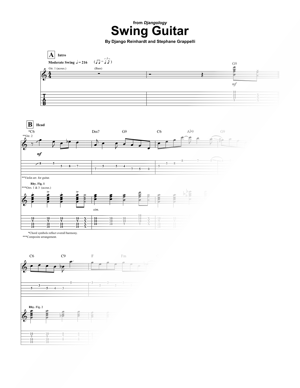 Swing Guitar