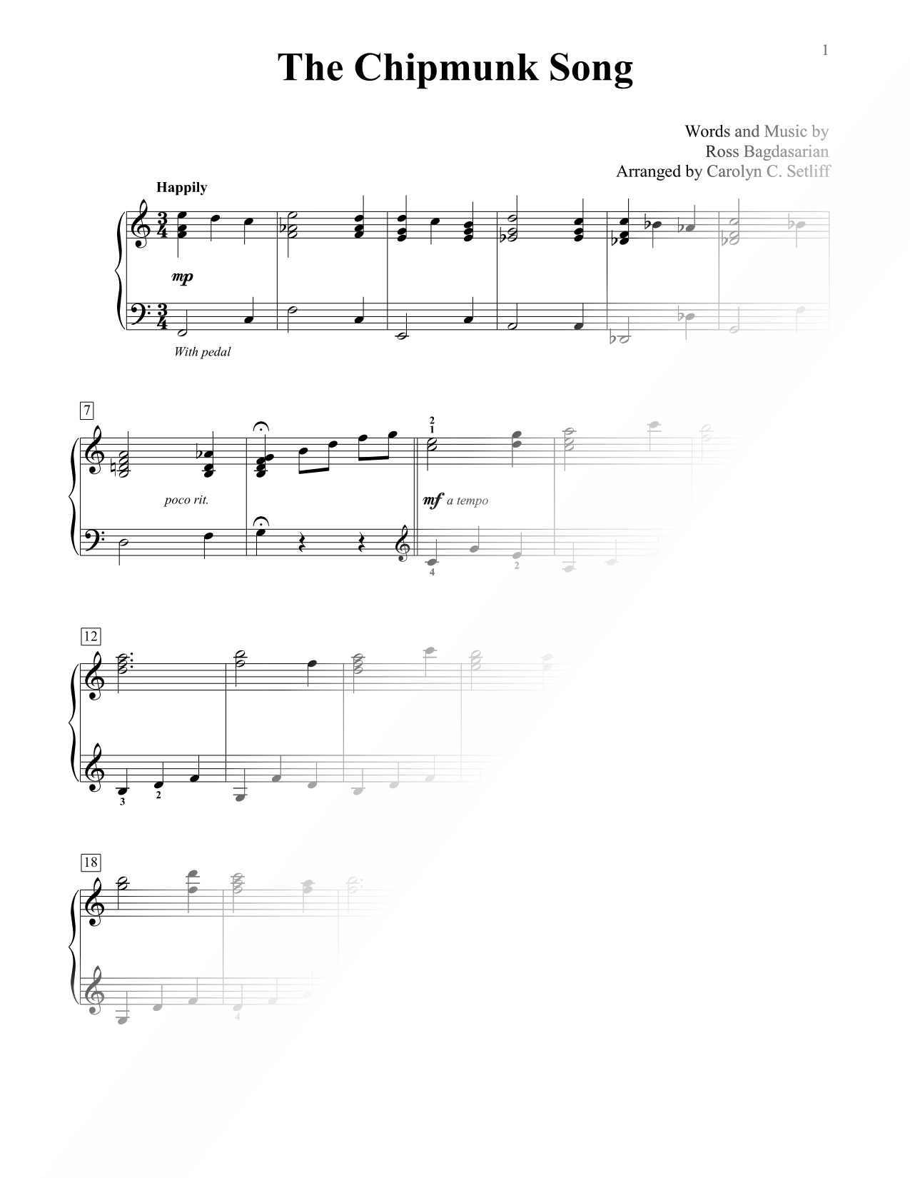 The Chipmunk Song