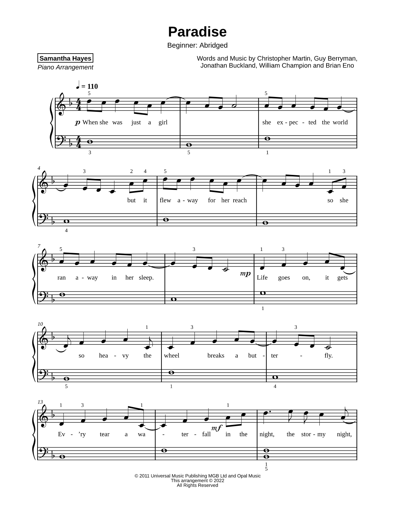 Paradise [beginner - abridged]