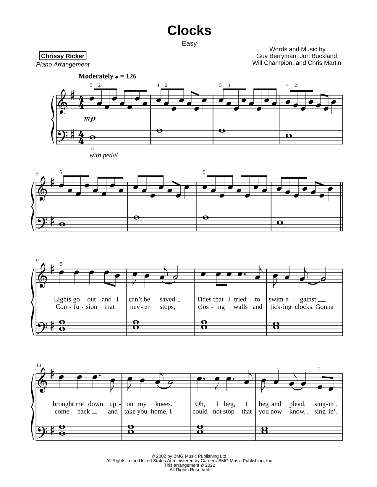 Clocks [easy]