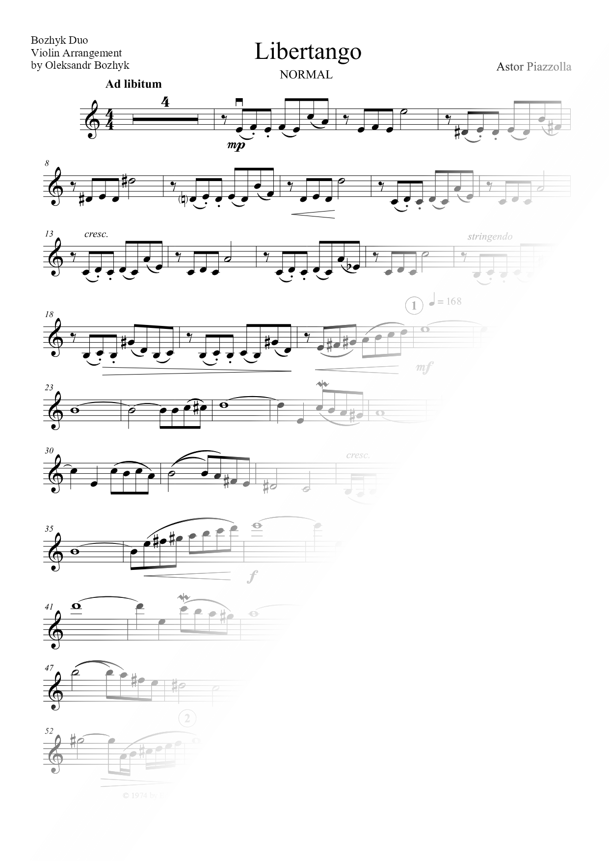 Libertango [3 levels]