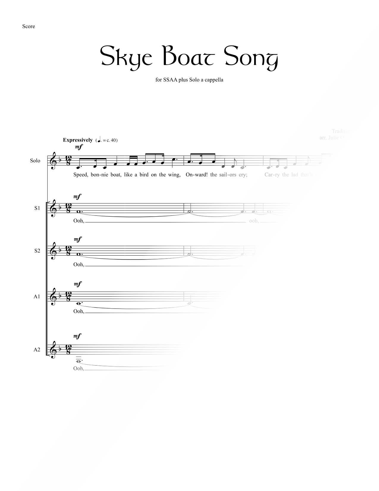 Skye Boat Song