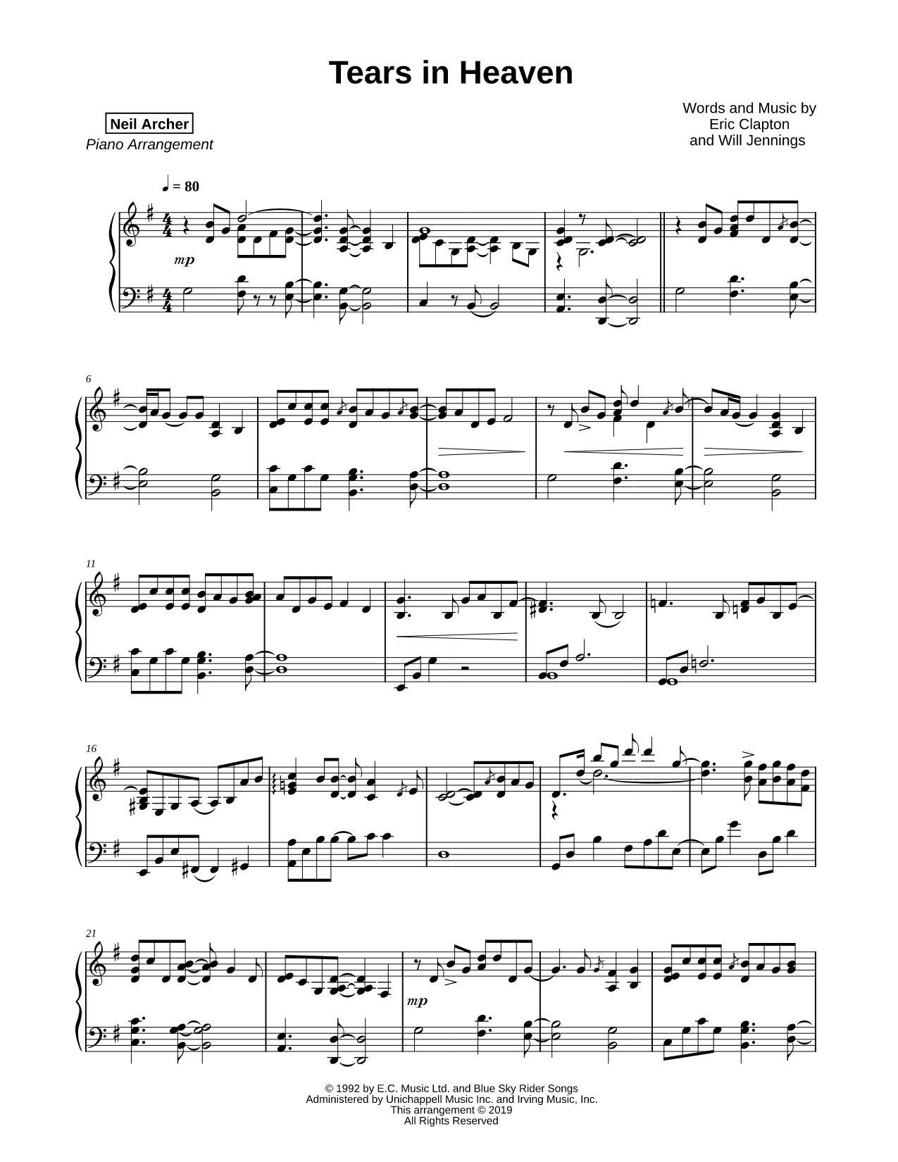 Tears in Heaven