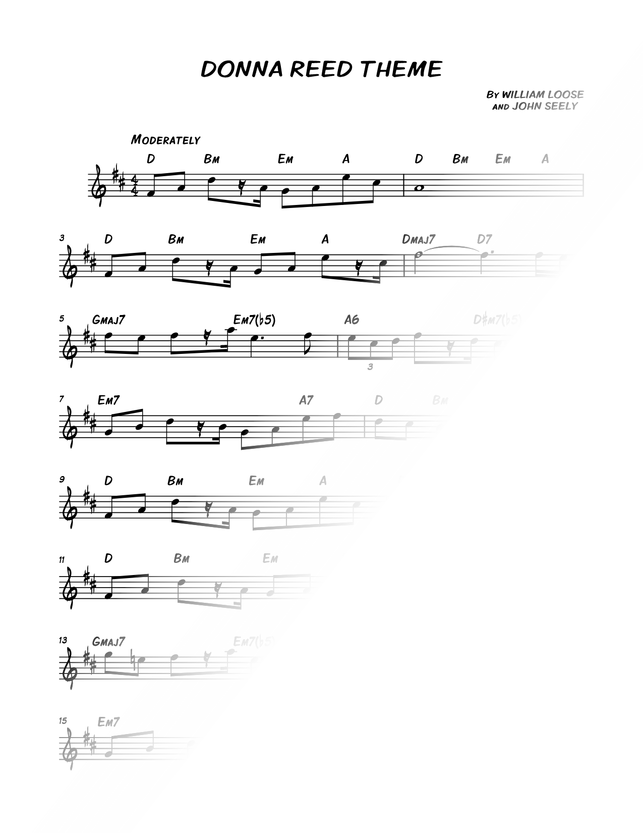 Donna Reed Theme