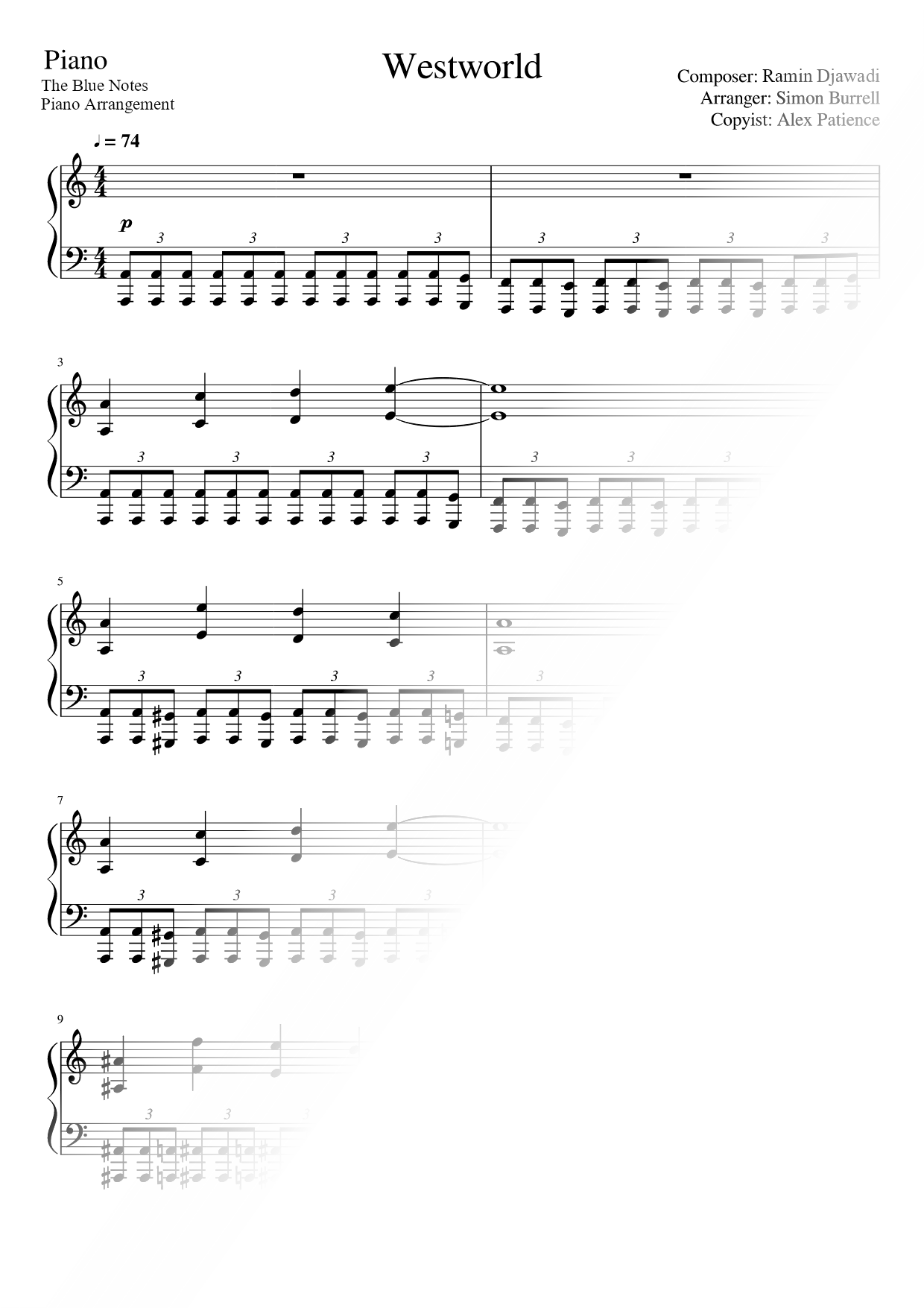 Westworld Main Theme