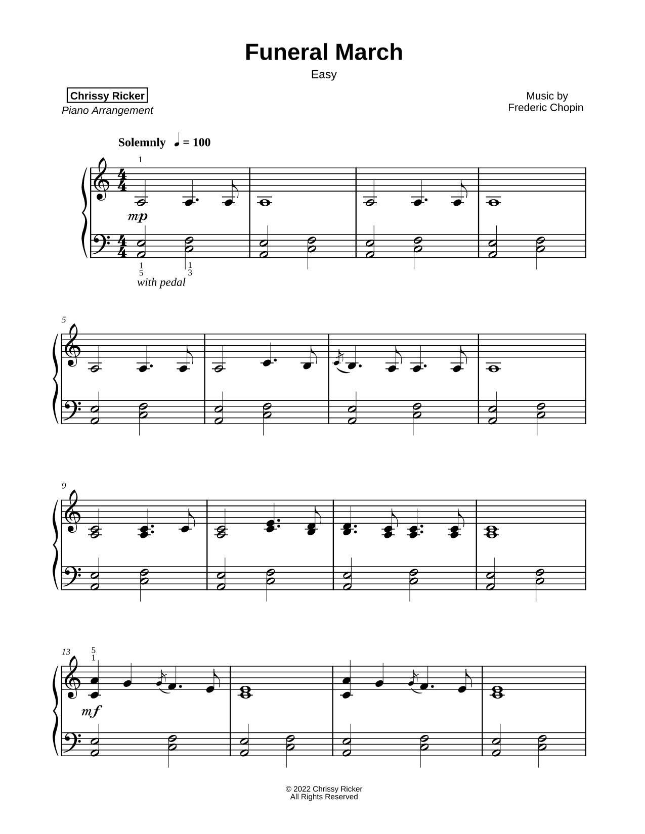 Funeral March [easy]
