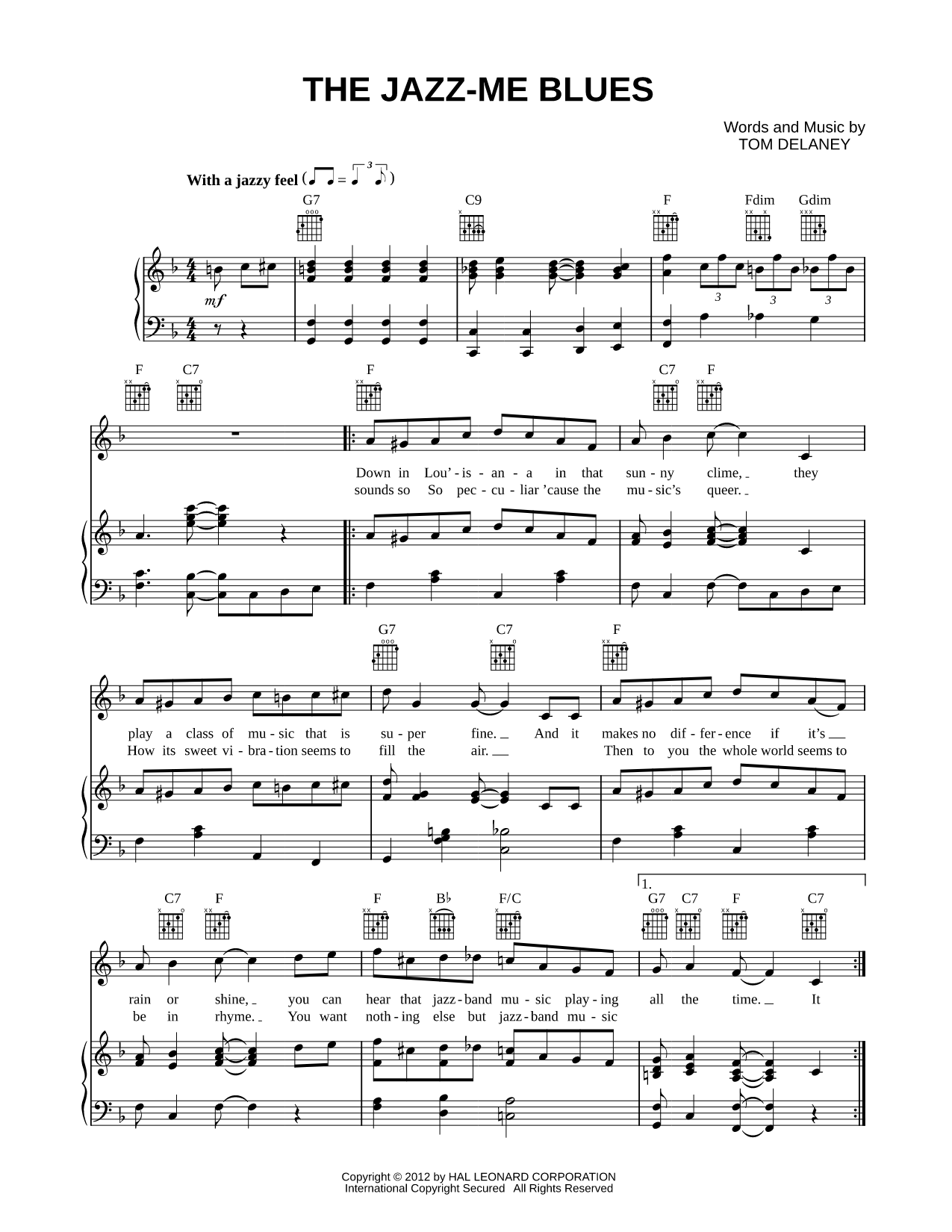 The Jazz-Me Blues